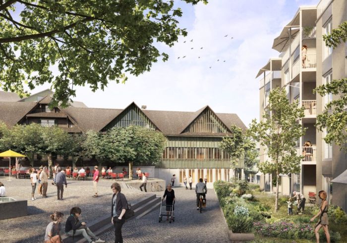 Bild: Generationenprojekt Dorfzentrum Buchrain